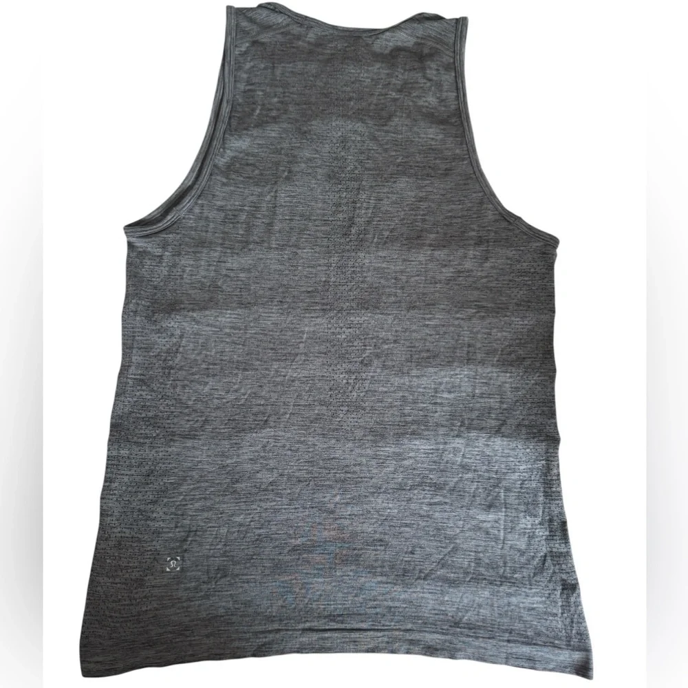 Lululemon Athletica Men Charcoal Tank Top M - Picture 2 of 5